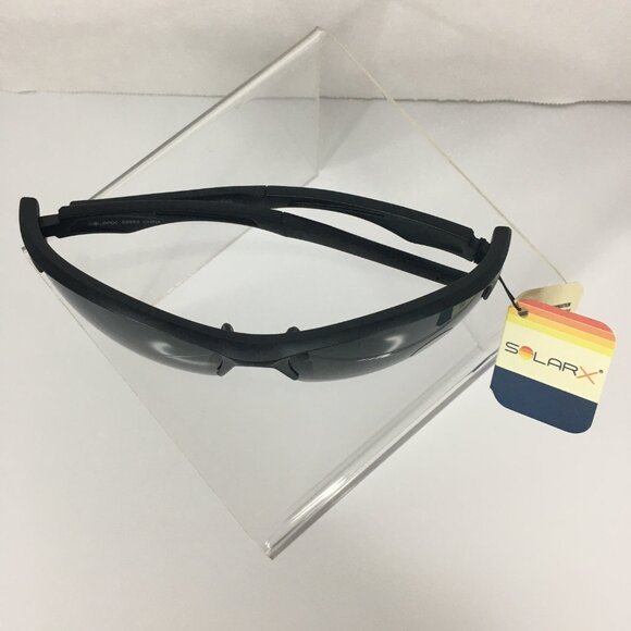 Men's Sunglasses UV400 Black SolarX 59092 Polycarbonate Lens - Picture 3 of 16